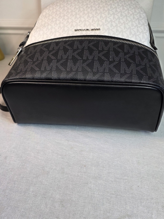 Michael Kors Rhea Medium Backpack in Optic White Multi Colorblock main image 6